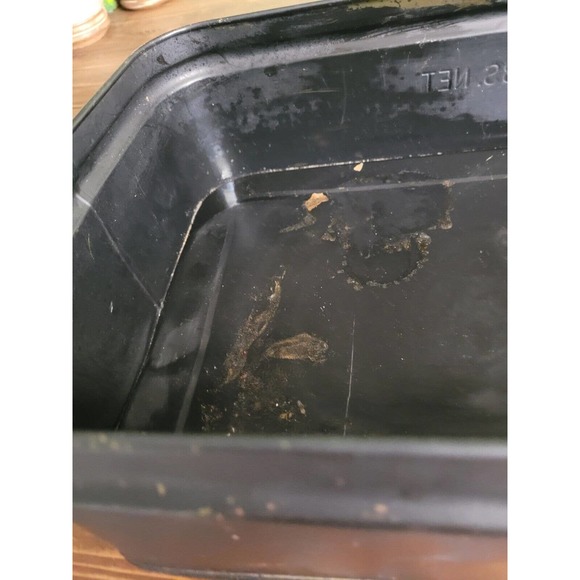 Vintage Toleware Metal Tin Storage box Folk Art - Picture 6 of 8